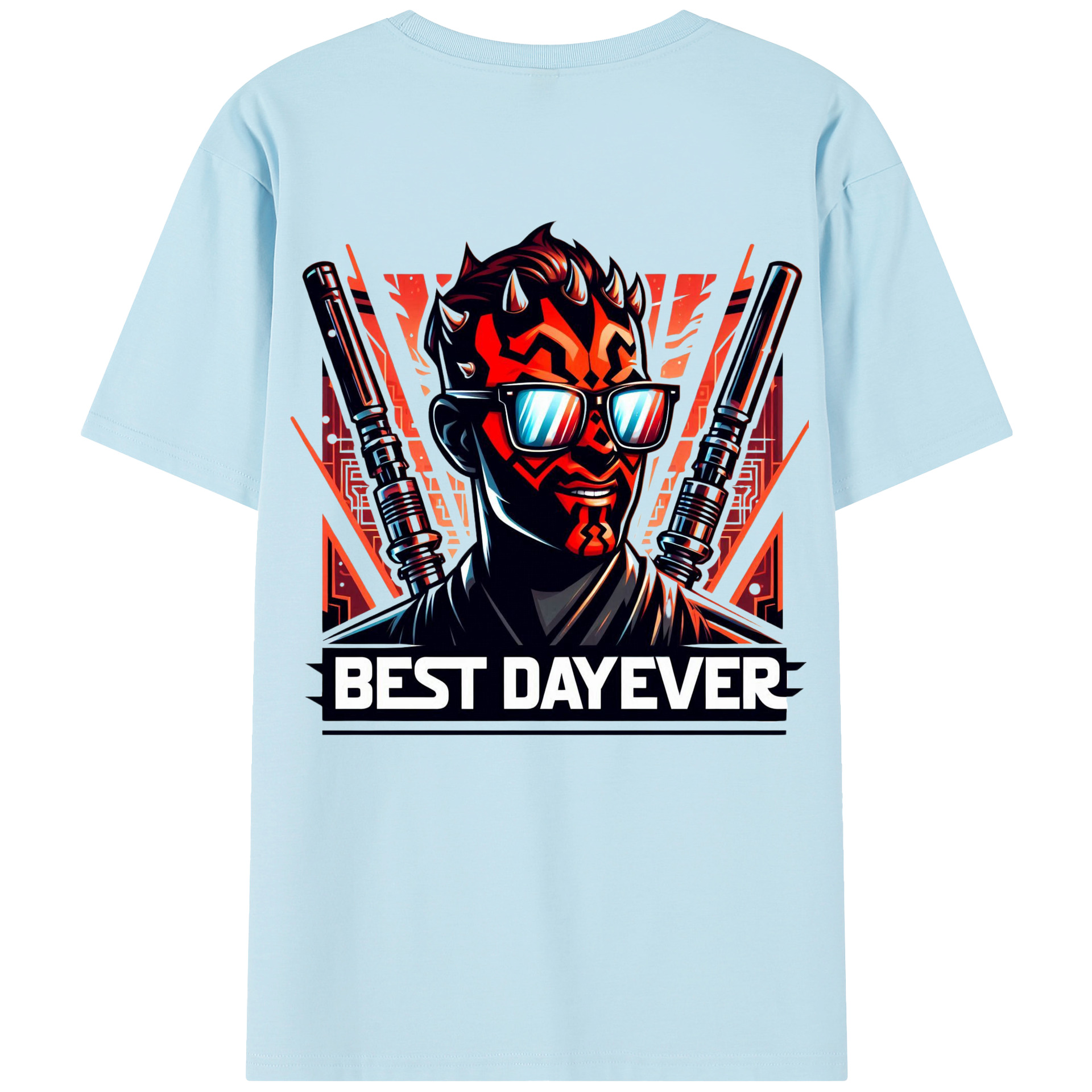 （画像用） スター・ウォーズ Star Wars 綿100％半袖Tシャツ（背面プリント）